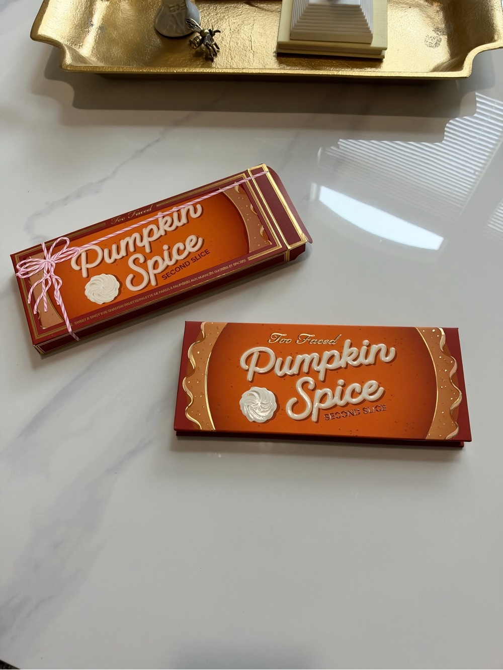 Too Faced Pumpkin Spice Second Slice Eyeshadow Palette NEW in Box